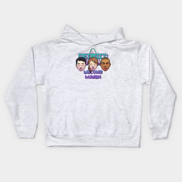 DETROIT: become human Kids Hoodie by dabbu